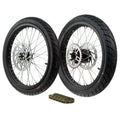 Electric Ride Company Complete 17″ Supermoto Wheel Set for Talaria Sting MX4 and XXX Electric Bike