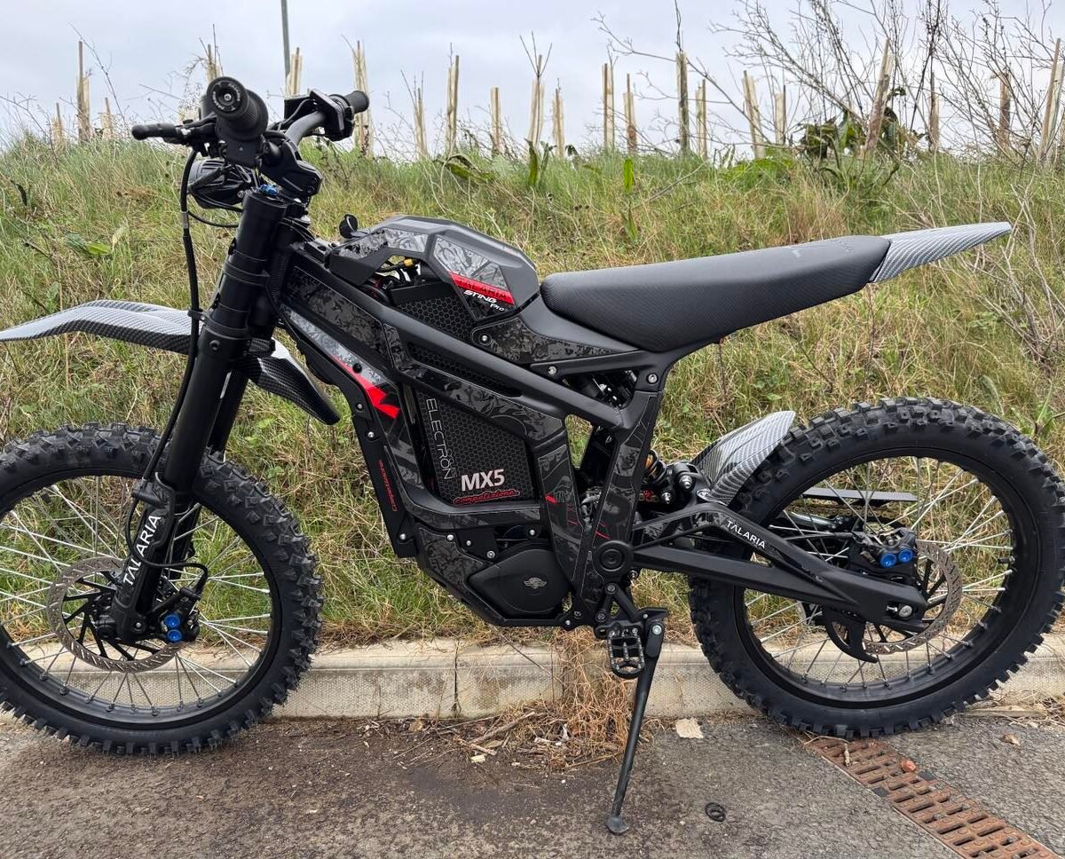 Electric Ride Company Talaria Sting MX5 Off-Road Electric Bike – 82V, 28 mph - Image 6
